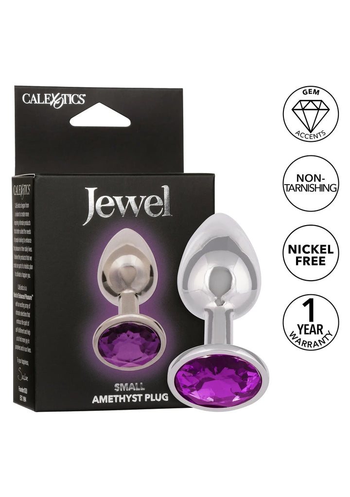 Juweel Small Amethyst Plug | Buttplug - CalExotics | SIN&LACE