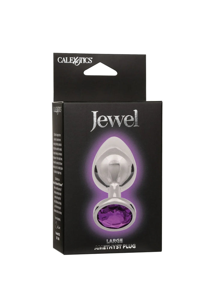 Juweel Large Amethyst Plug | Buttplug - CalExotics | SIN&LACE