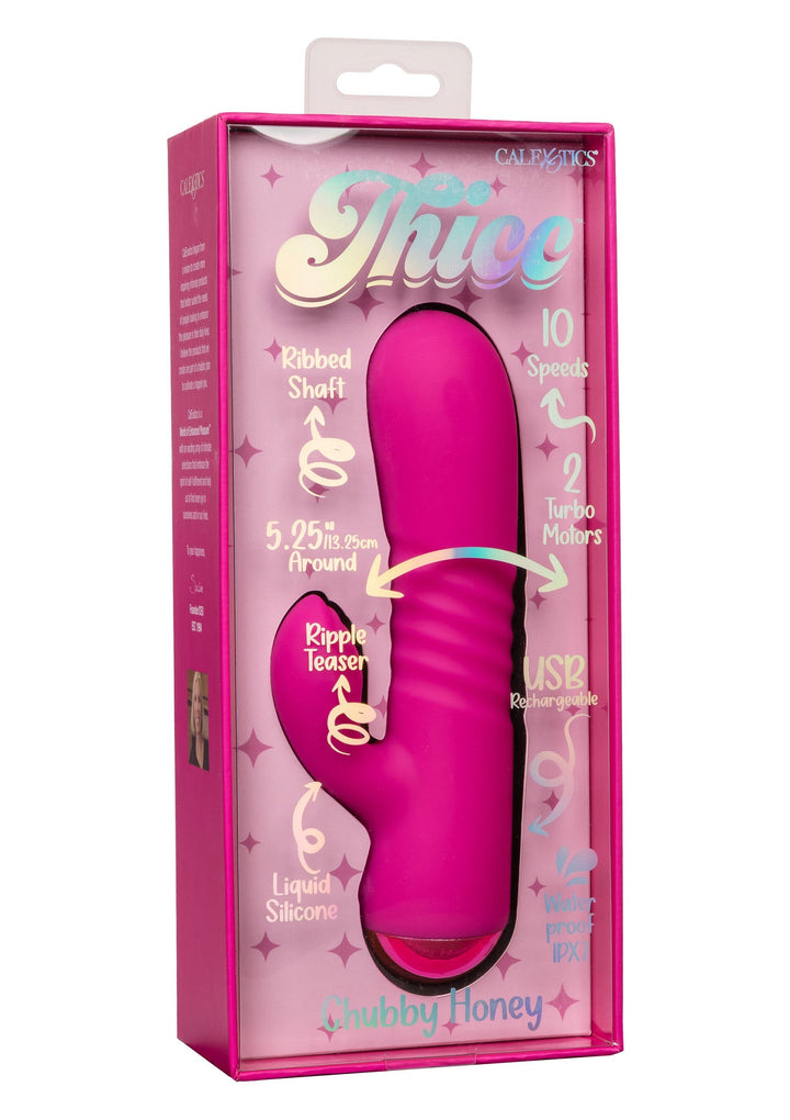 CalExotics Thicc Chubby Honey | Rabbit vibrator - CalExotics | SIN&LACE