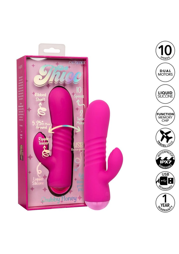 CalExotics Thicc Chubby Honey | Rabbit vibrator - CalExotics | SIN&LACE