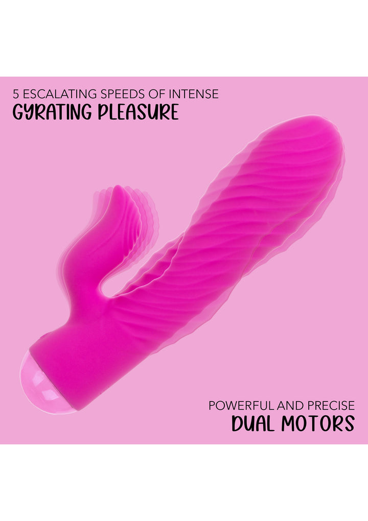 CalExotics Thicc Chubby Gyrating Tickler rabbitvibrator