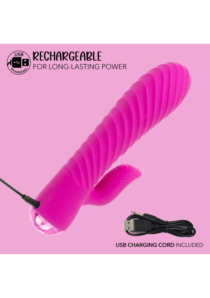 CalExotics Thicc Chubby Gyrating Tickler rabbitvibrator