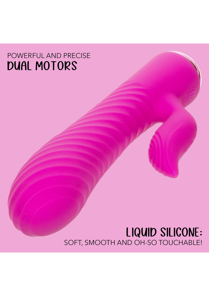 CalExotics Thicc Chubby Gyrating Tickler rabbitvibrator