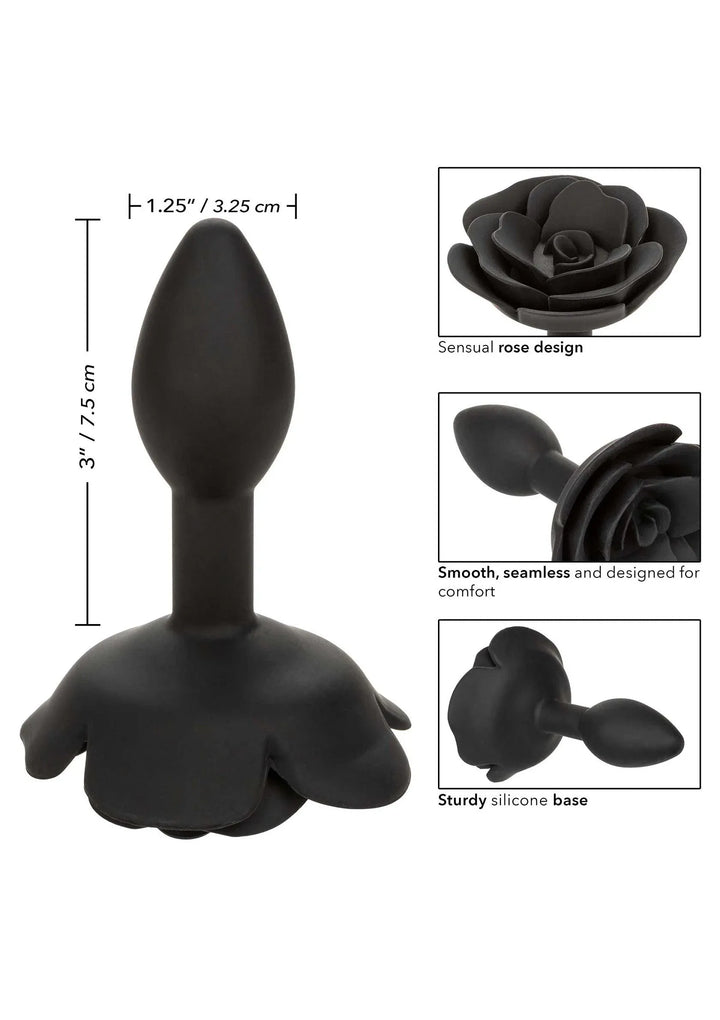 Rose anale plug Small | Buttplug - CalExotics | SIN&LACE