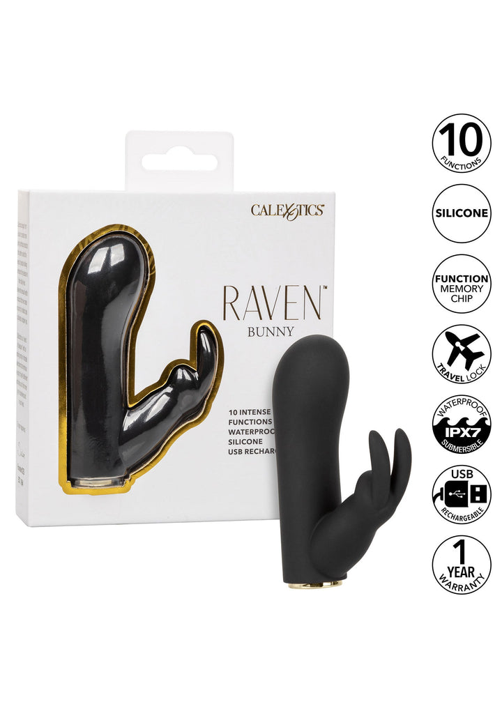 CalExotics Raven Bunny | Rabbit vibrator - CalExotics | SIN&LACE