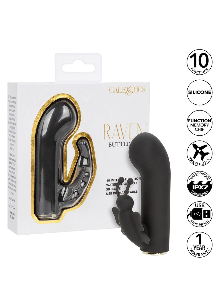 CalExotics Raven Vlinder | Rabbit vibrator - CalExotics | SIN&LACE