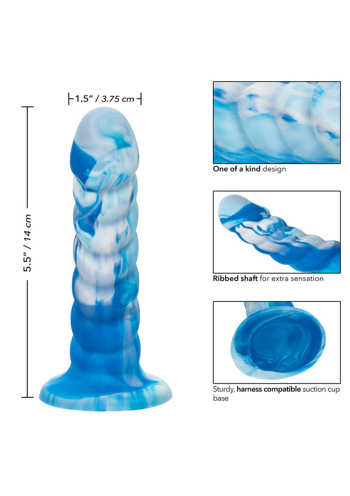 Twisted Ribbed Probe - Blauw - afbeelding 4