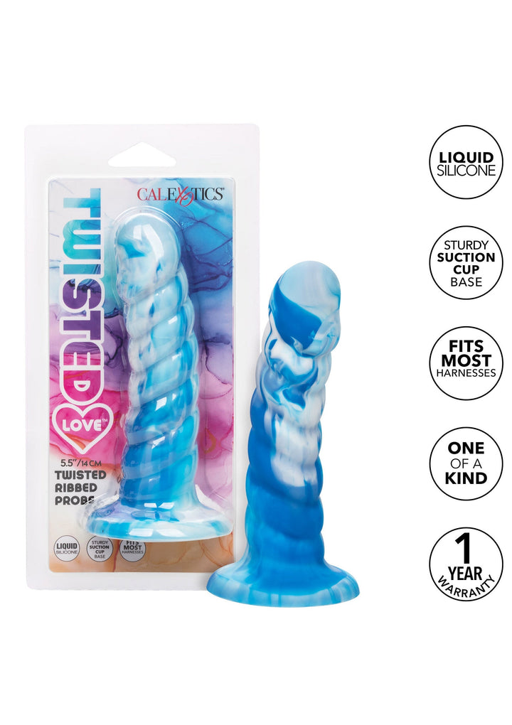 Twisted Ribbed Probe - Blauw - afbeelding 5