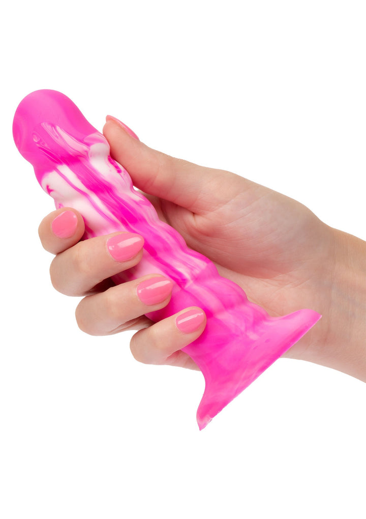 Twisted Ribbed Probe - Roze - afbeelding 16