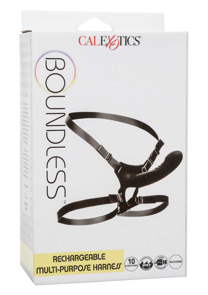 Boundless Rechargeable Harness - Zwart - afbeelding 3