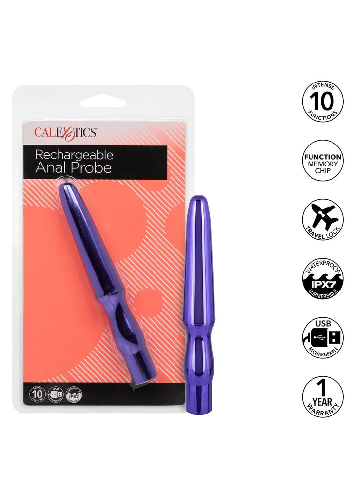 Oplaadbaar anale probe | Buttplug - CalExotics | SIN&LACE