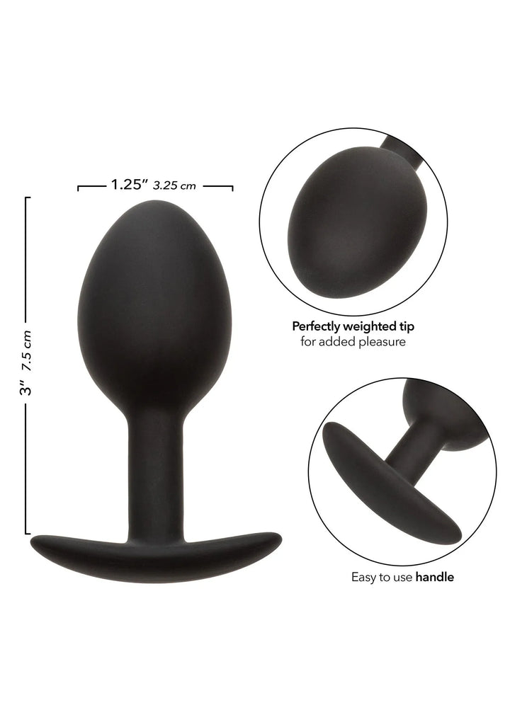 Weighted siliconen Plug | Buttplug - CalExotics | SIN&LACE