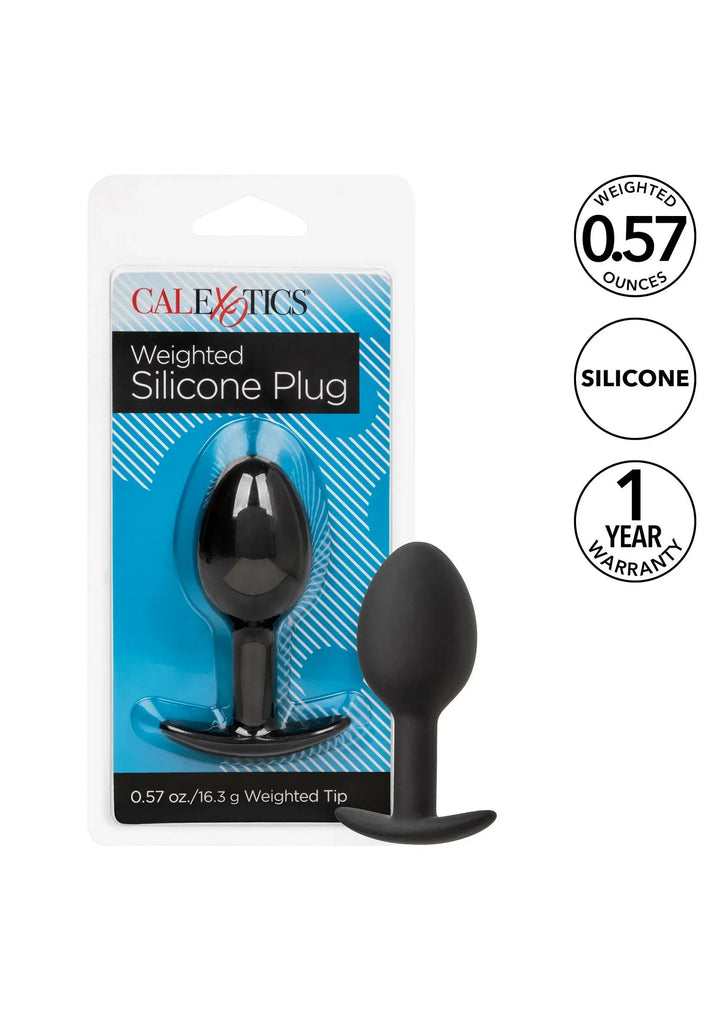 Weighted siliconen Plug | Buttplug - CalExotics | SIN&LACE