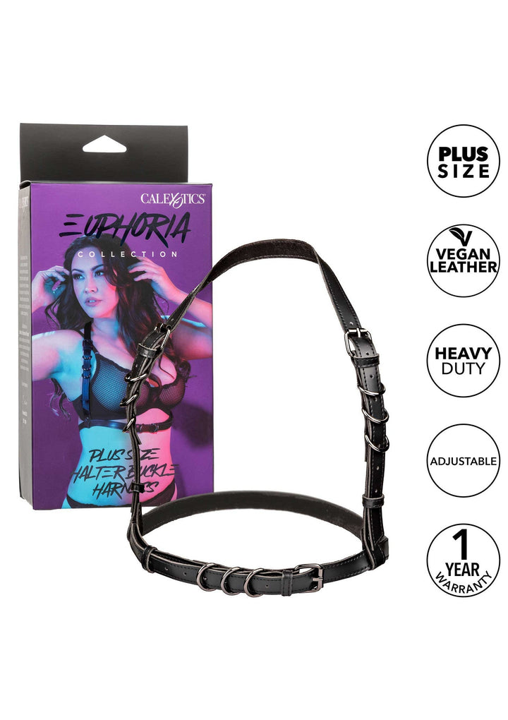 CalExotics Halter Buckle Harness Plus Size