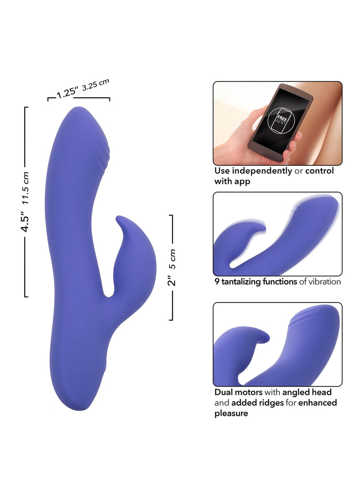 CalExotics Calex Connect Dual Stimulator | Rabbit vibrator - CalExotics | SIN&LACE