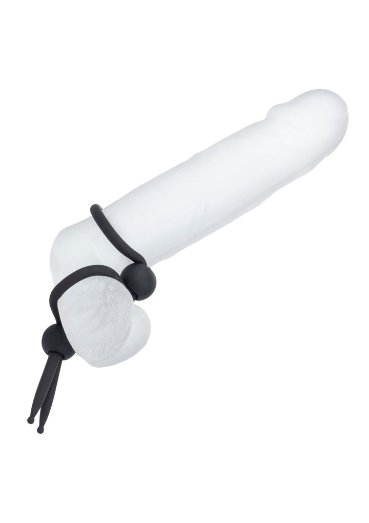CalExotics Liquid Silicone Dual Lasso cockring