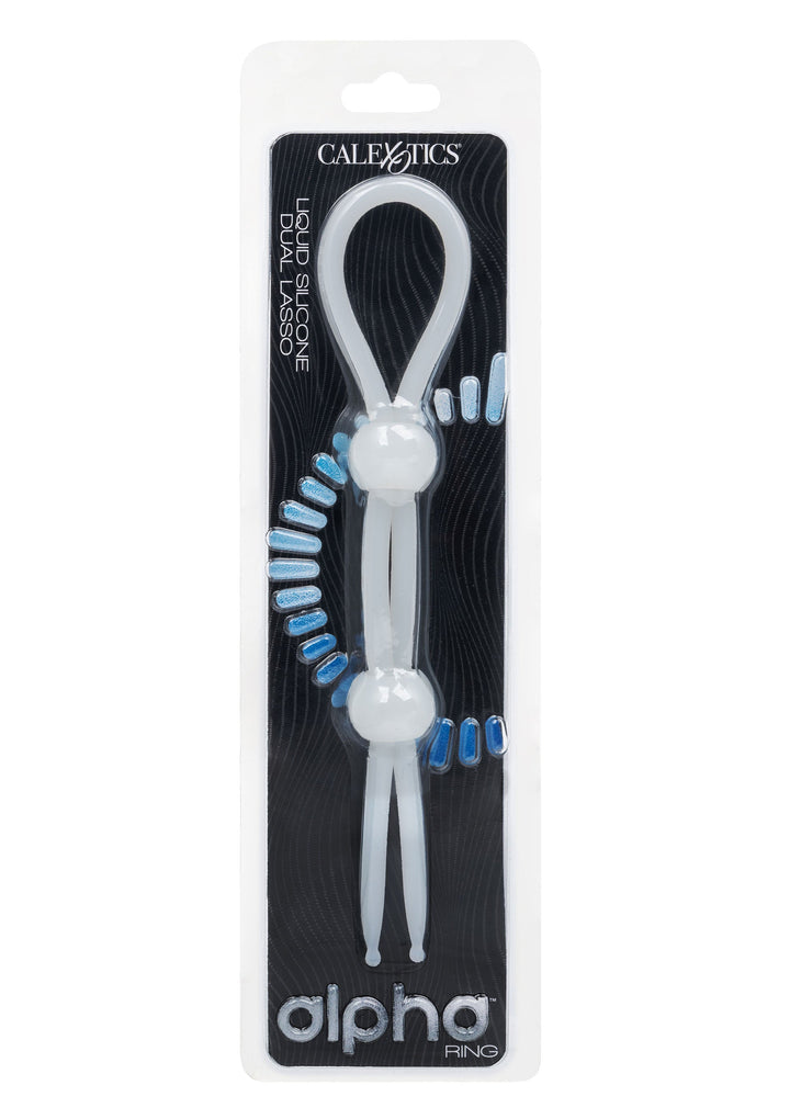 CalExotics Liquid Silicone Dual Lasso cockring
