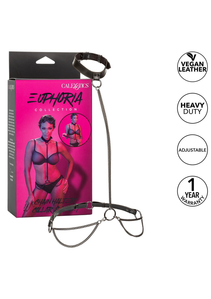 CalExotics Euphoria Collection Chain Halter & Collar