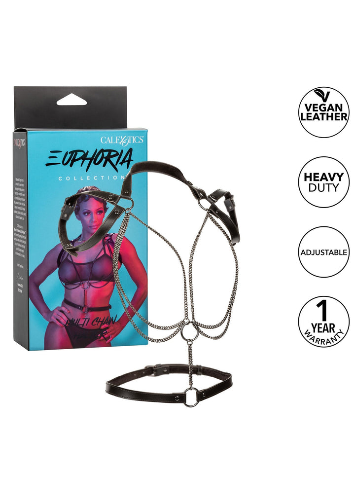 Multi Chain Halter - Zwart - afbeelding 5