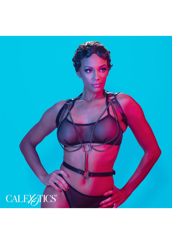 Multi Chain Halter - Zwart - afbeelding 2