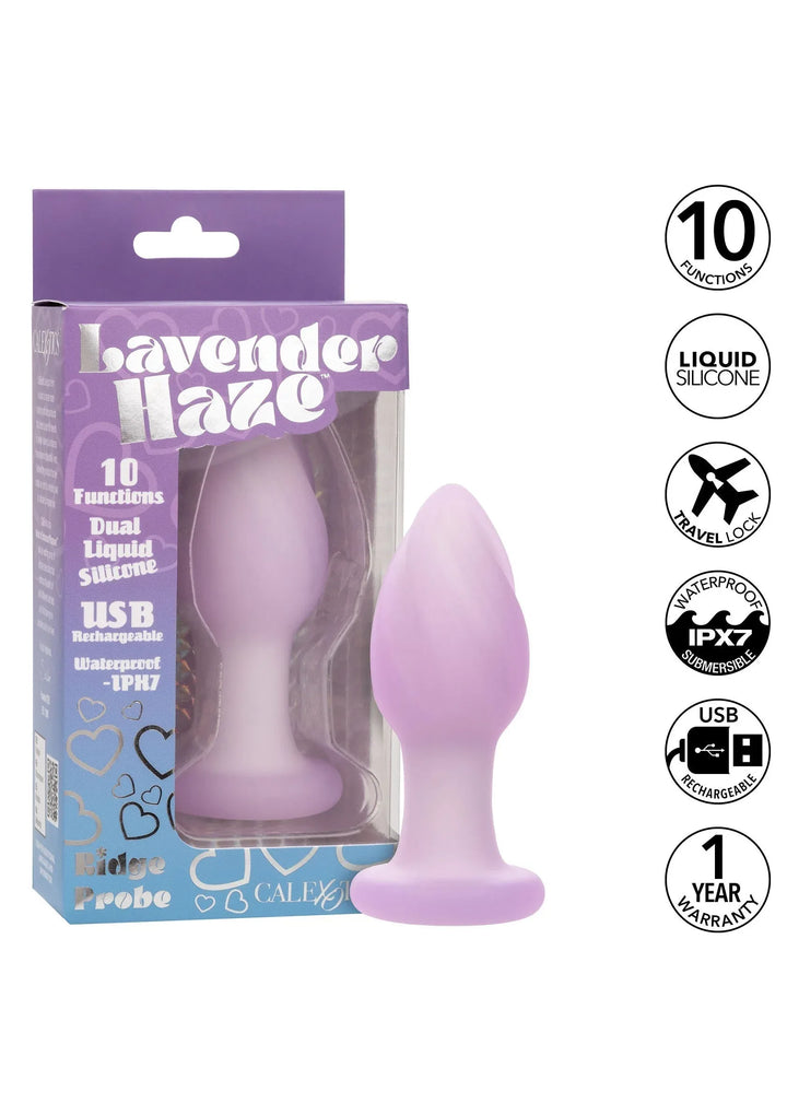 Lavender Haze Ridge Probe | Buttplug - CalExotics | SIN&LACE