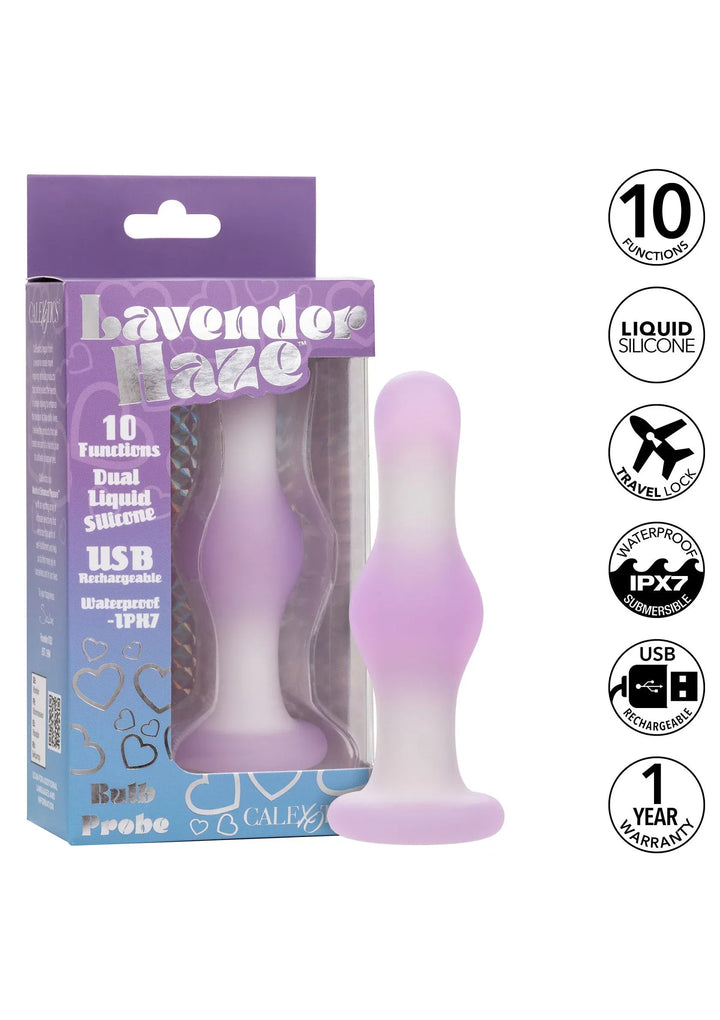 Lavender Haze Bulb Probe | Buttplug - CalExotics | SIN&LACE