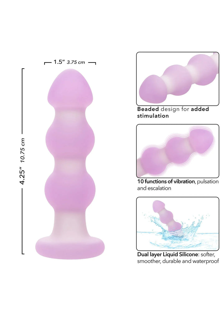 CalExotics Lavender Haze Beaded Probe | Anaalkralen - CalExotics | SIN&LACE