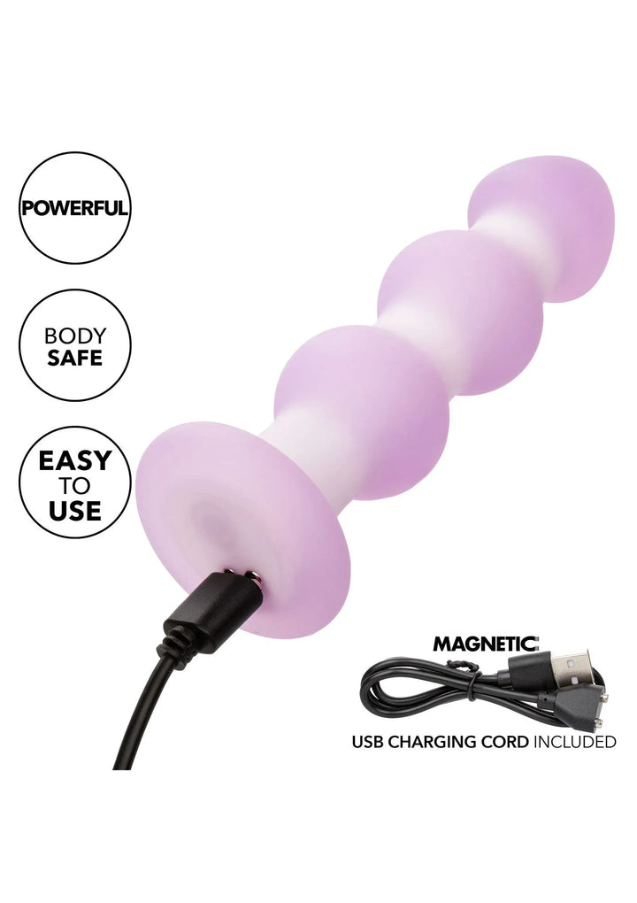 CalExotics Lavender Haze Beaded Probe | Anaalkralen - CalExotics | SIN&LACE