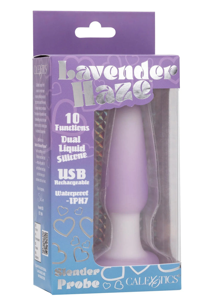 Lavender Haze Slender Probe | Buttplug - CalExotics | SIN&LACE