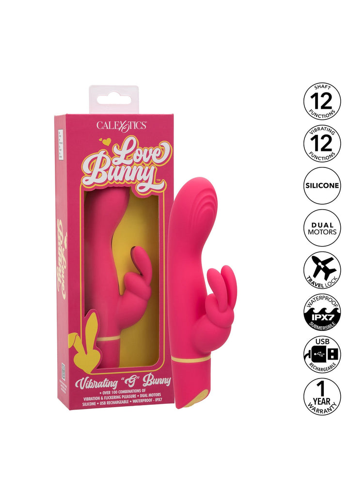 CalExotics Love Bunny Vibrating G Bunny | Rabbit vibrator - CalExotics | SIN&LACE