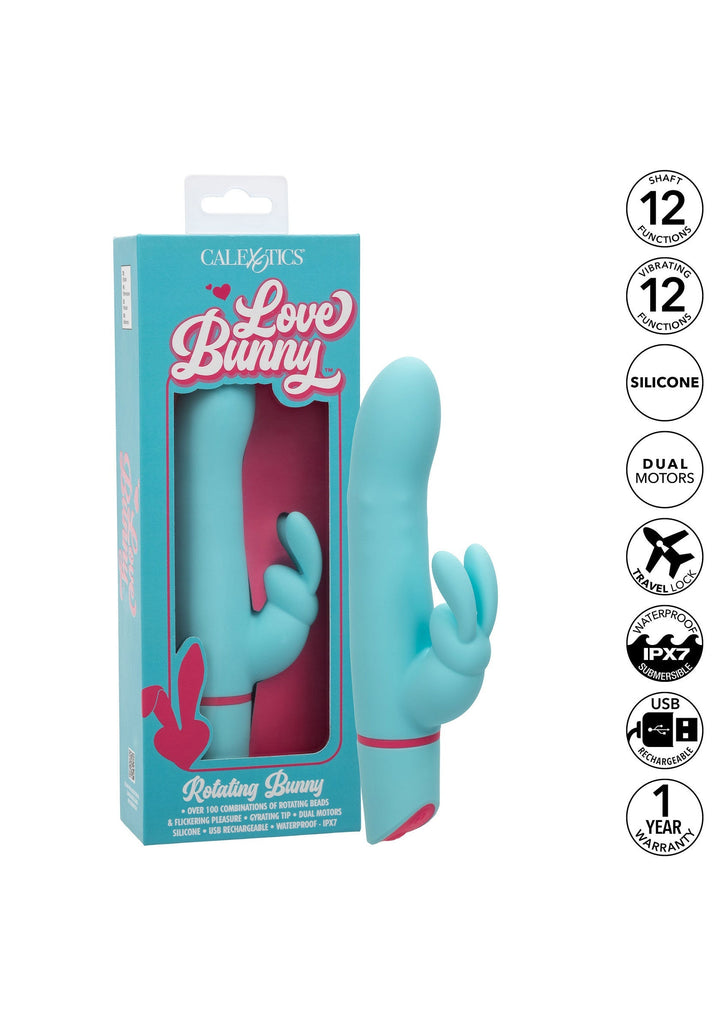 CalExotics Love Bunny Rotating Bunny | Rabbit vibrator - CalExotics | SIN&LACE