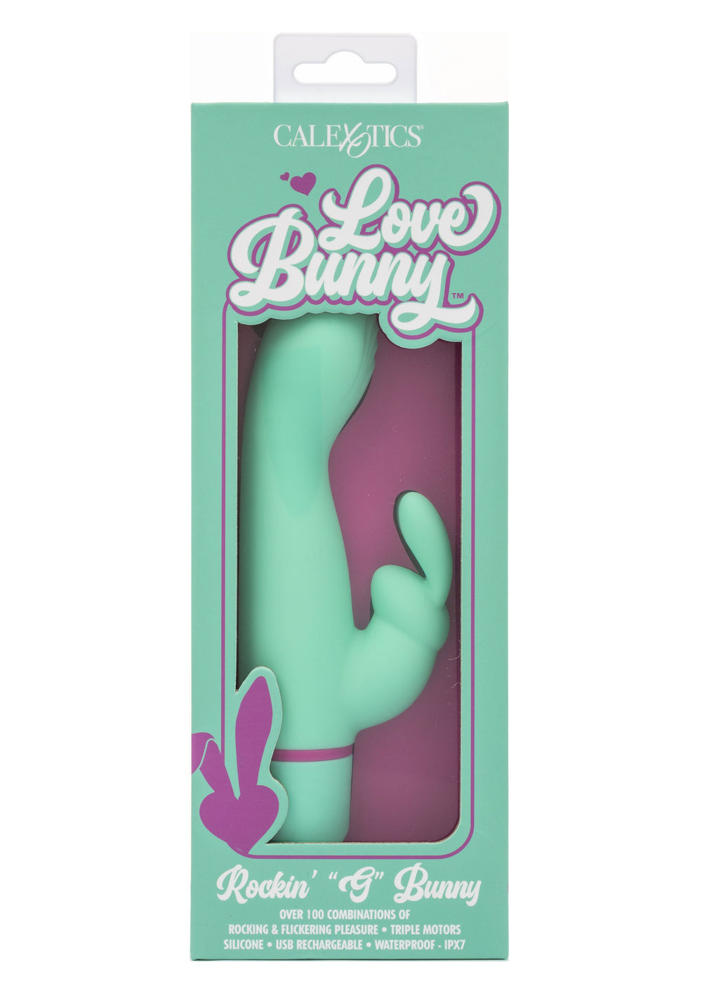 CalExotics Rocking G Bunny Vibrator | Rabbit vibrator - CalExotics | SIN&LACE