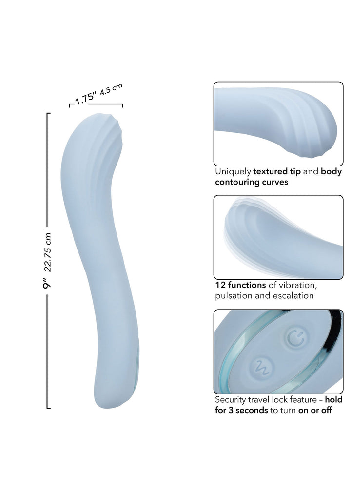CalExotics Azure Collection Contoured G | Vibrator - CalExotics | SIN&LACE