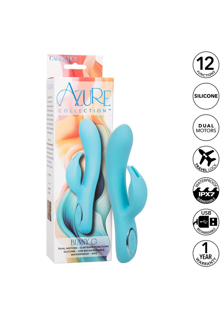 CalExotics Azure Collection Bunny G | Rabbit vibrator - CalExotics | SIN&LACE