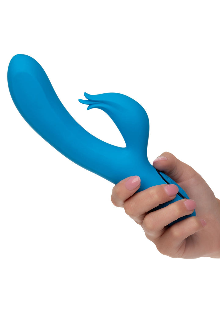 CalExotics Azure Collection Flutter G | Rabbit vibrator - CalExotics | SIN&LACE