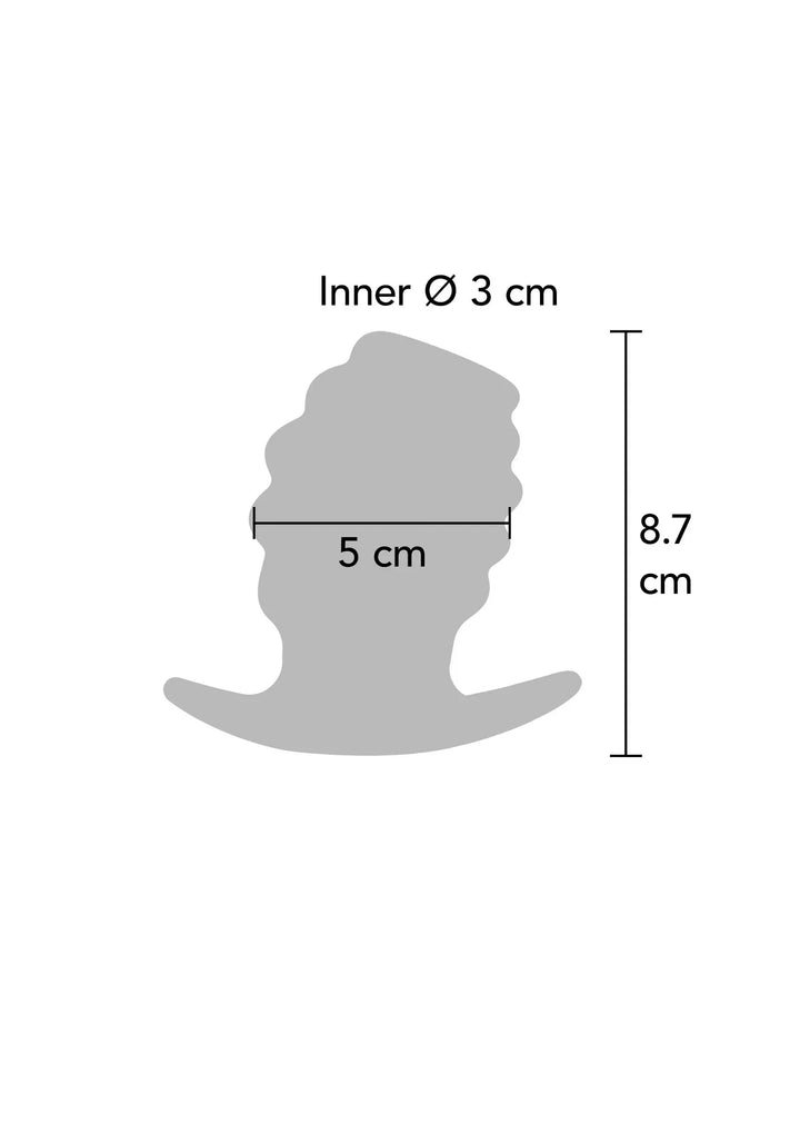 Hidden Desire Invader Open Plug Large | Tunnelplug - Hidden Desire | SIN&LACE