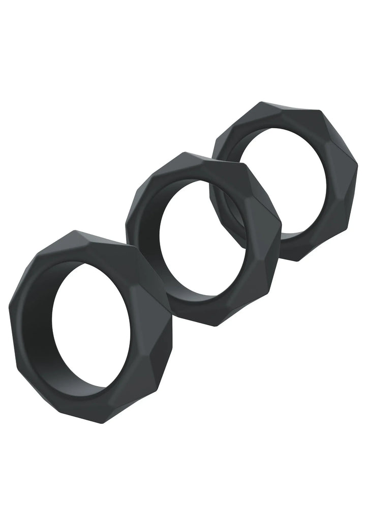 Heavy C-Cockring set | Cockring - Hidden Desire | SIN&LACE
