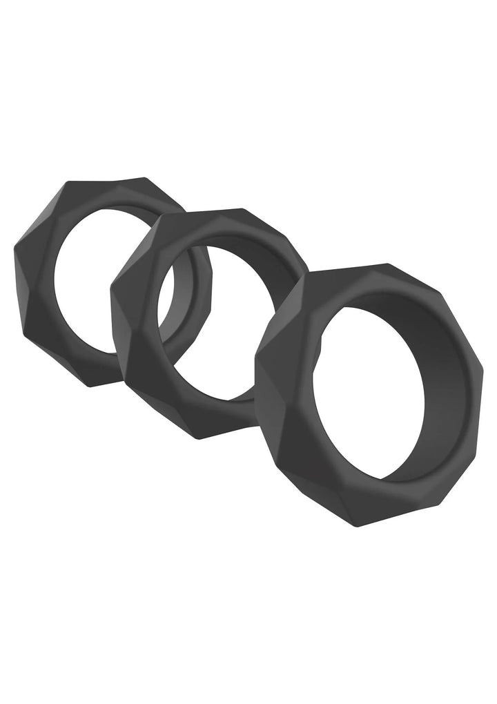 Heavy C-Cockring set | Cockring - Hidden Desire | SIN&LACE