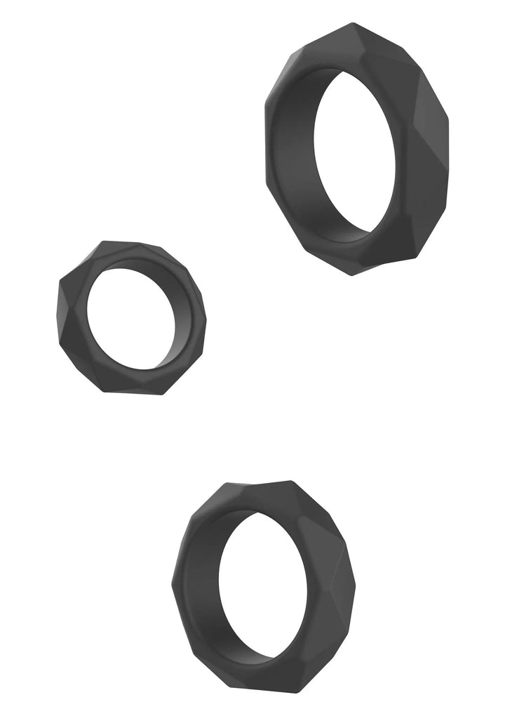 Heavy C-Cockring set | Cockring - Hidden Desire | SIN&LACE