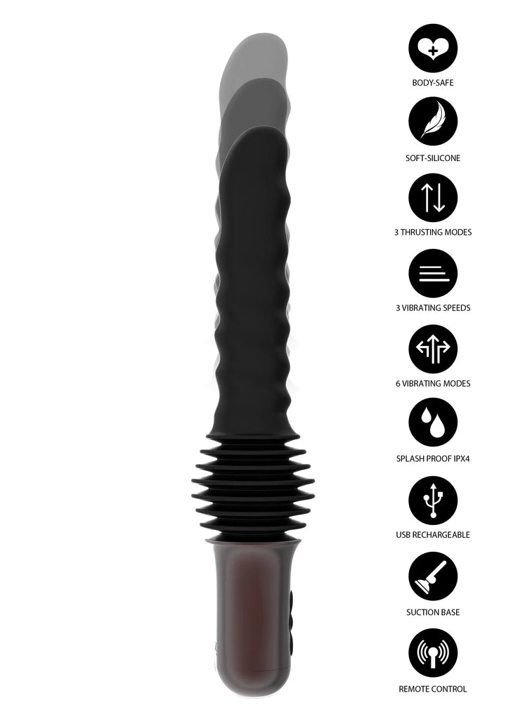 Hidden Desire Anaal Power Thrusting Vibrator | XL Anaal Dildo - Hidden Desire | SIN&LACE