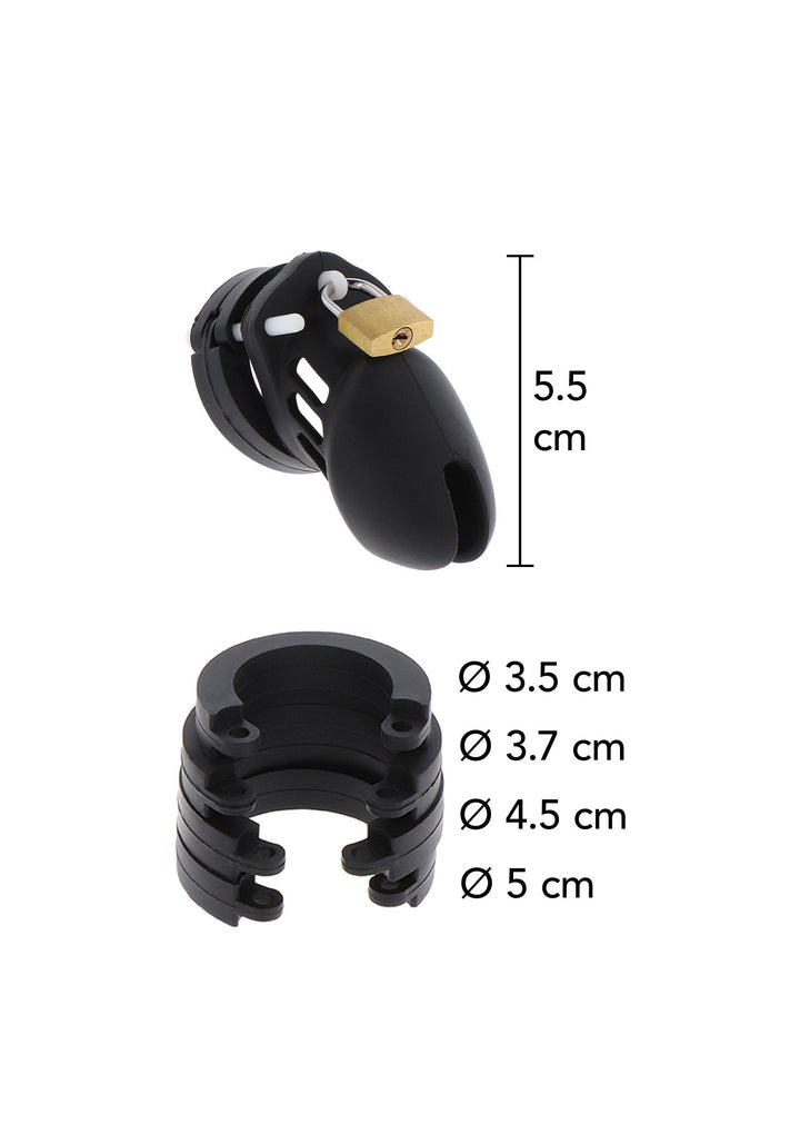 Chastity Cock Cage Silicone Small