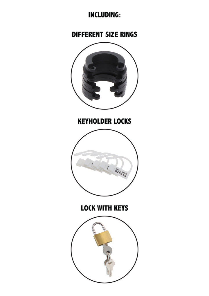 Chastity Cock Cage Silicone Small