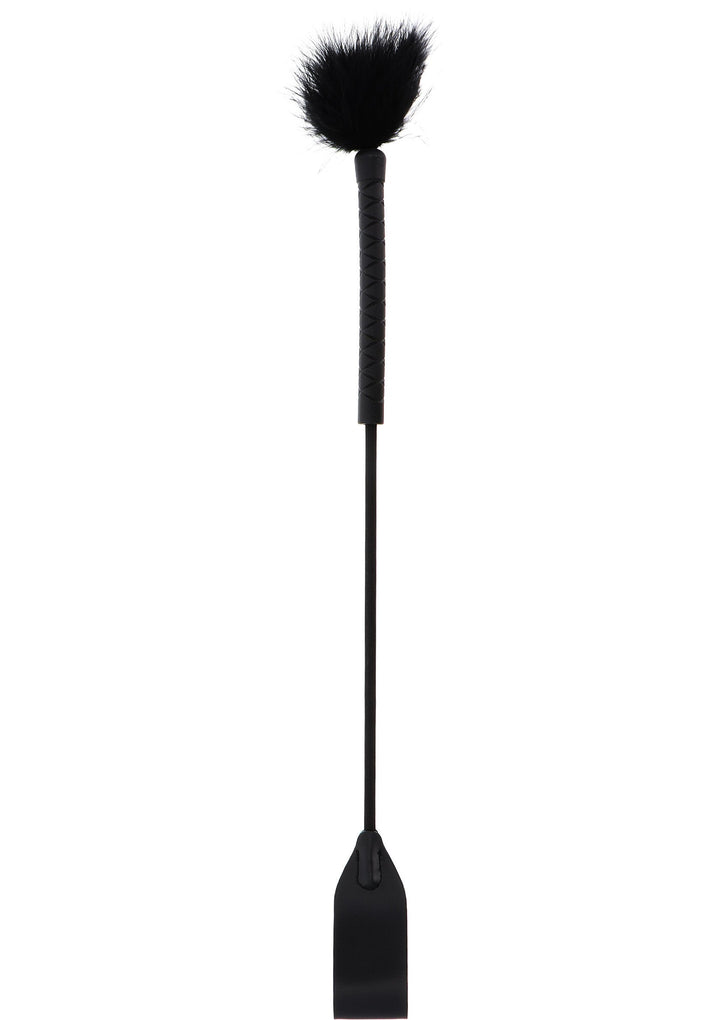 Hidden Desire Crop Whip Feather Tickler
