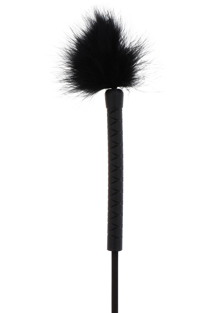Hidden Desire Crop Whip Feather Tickler