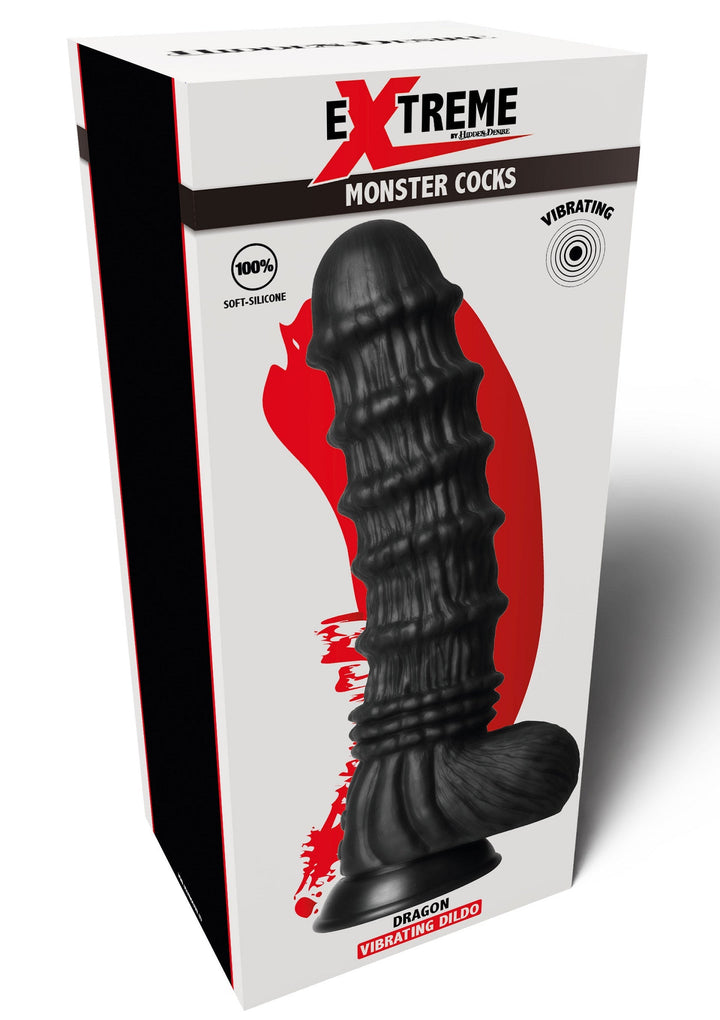 Dragon Monster Dildo - Zwart - afbeelding 3