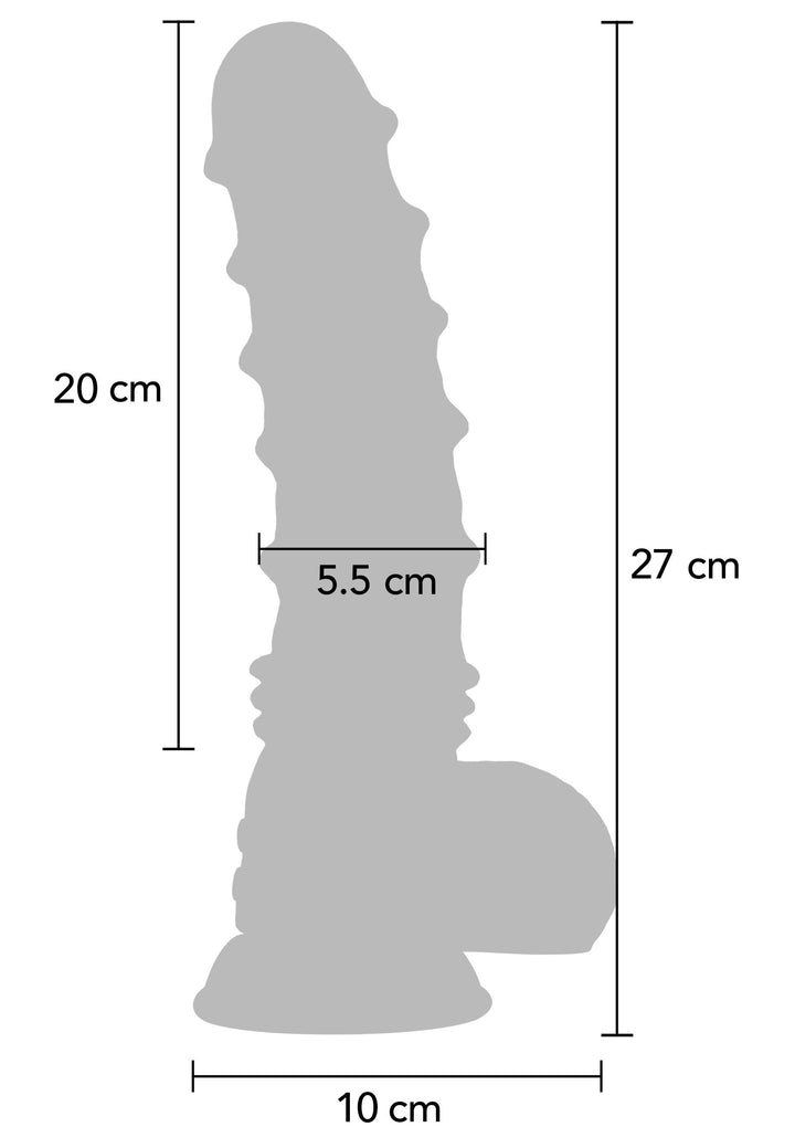 Dragon Monster Dildo - Zwart - afbeelding 2