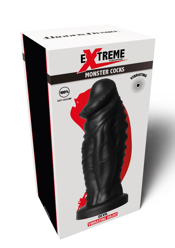 Devil Monster Dildo - Zwart - afbeelding 3