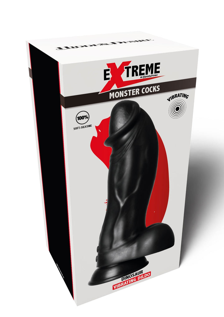 Dinosaur Monster Dildo - Zwart - afbeelding 3