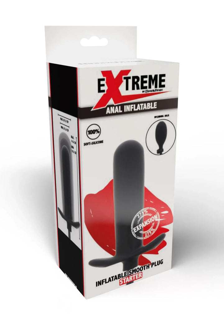 Hidden Desire opblaasbare Smooth Plug Starter | Opblaasbare Buttplug - Hidden Desire | SIN&LACE