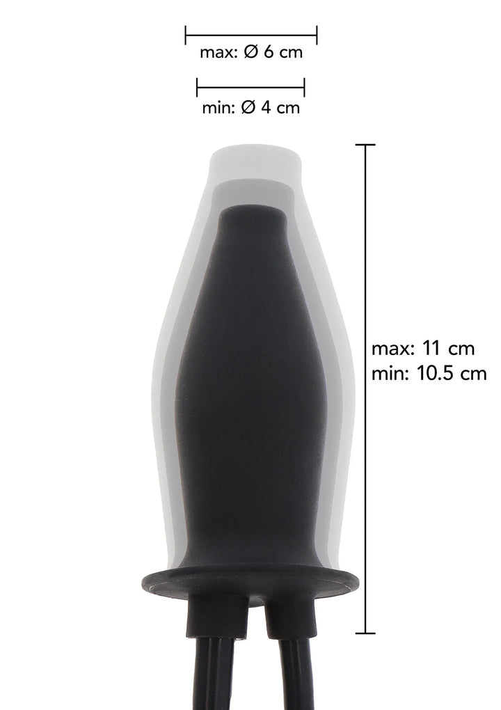 Hidden Desire opblaasbare Lubricating Plug | Opblaasbare Buttplug - Hidden Desire | SIN&LACE